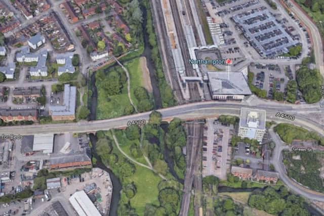 The incident happened under Westbridge, Northampton