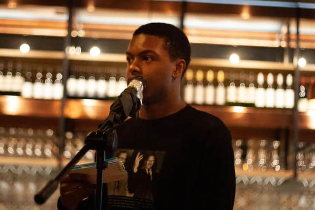 Northampton poet Tre Ventour has been appointed to represent BME students at the University of Northampton. Photo: Maryam Malik photography