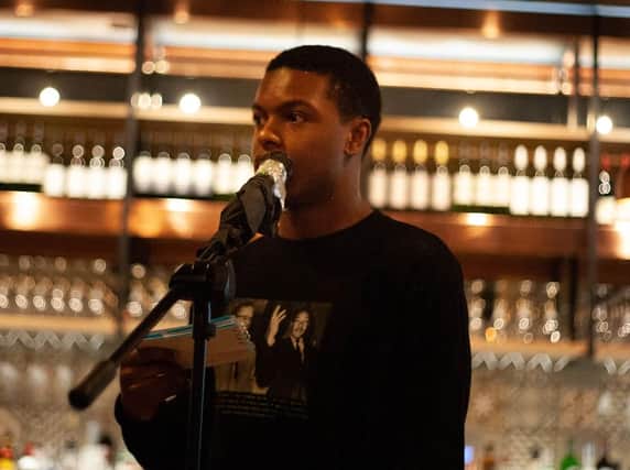 Northampton poet Tre Ventour has been appointed to represent BME students at the University of Northampton. Photo: Maryam Malik photography