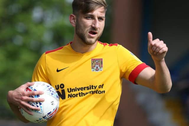 Charlie Goode has started all 15 games since signing for the Cobblers. Picture: Pete Norton