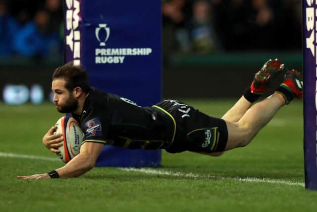 A familiar sight at Franklin's Gardens