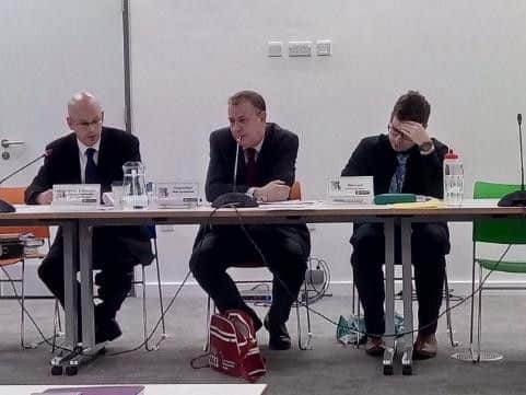 Cllr Mick Scrimshaw chaired the scrutiny meeting and suggested making a recommendation to the cabinet to return social workers to national terms and conditions.