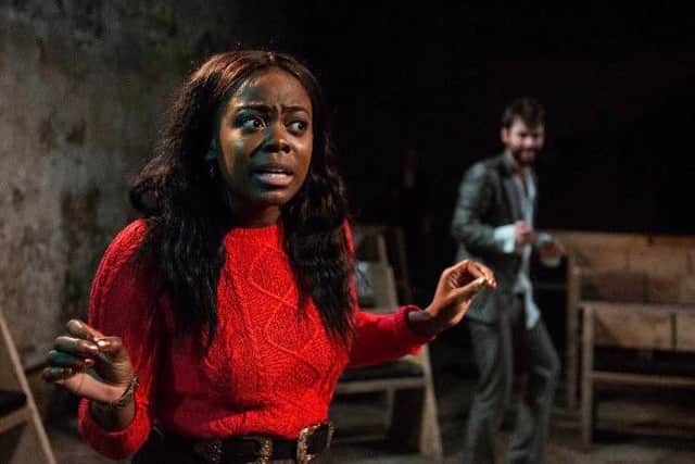 Northampton's-own Tiwalade Ibirogba Olulode is on her way to becoming a West End star. Photo from 'The Good Landlord', directed by Cat Robey.