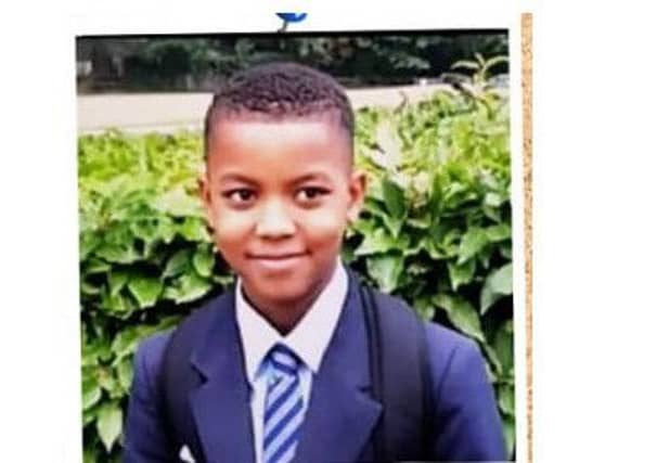 Ajae Blackwood-Petrie (11) who is missing