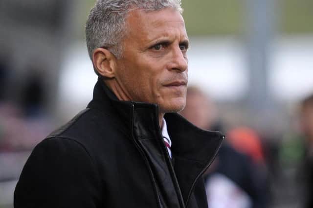 Cobblers boss Keith Curle