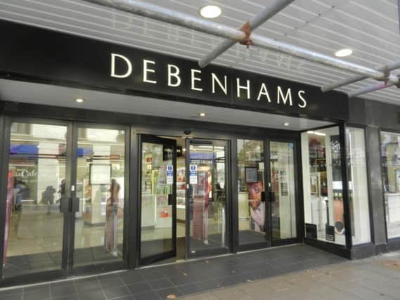 Debenhams in Drapery has not been named on the first list of store closures.