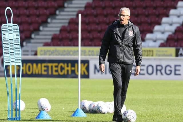 Cobblers boss Keith Curle