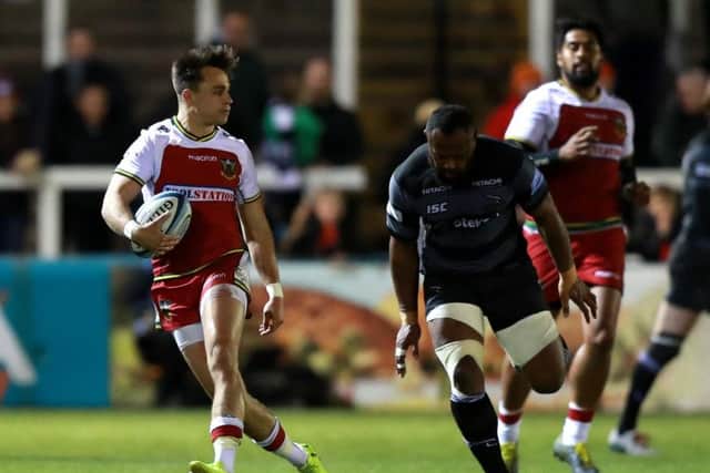 Tom Collins scored three first-half tries