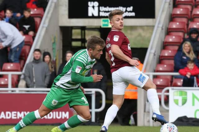 Played at wing-back again and it's not a role he seems to overly enjoy. Struggled to impose himself in attack against the Glovers and was often too easily bypassed when defending... 5