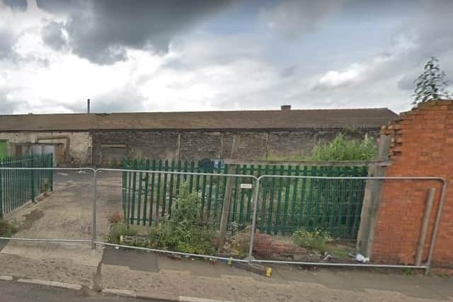 The remains of the St James Works building has been recommended for demolition by planning officers, to make way for housing