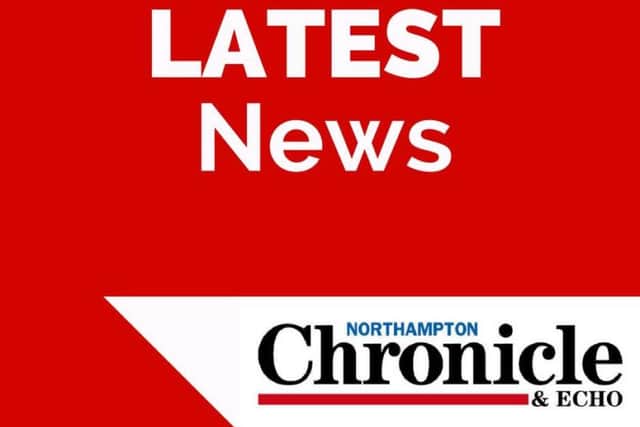 A motorcyclist has been taken to hospital after a collision this morning.