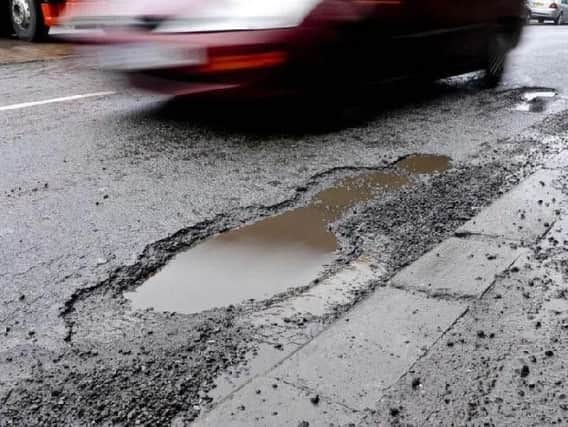 Pothole payouts are up by 645%