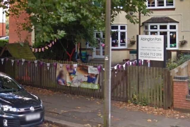 Abington Park Day Nursery.