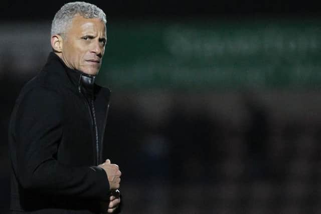 Cobblers boss Keith Curle