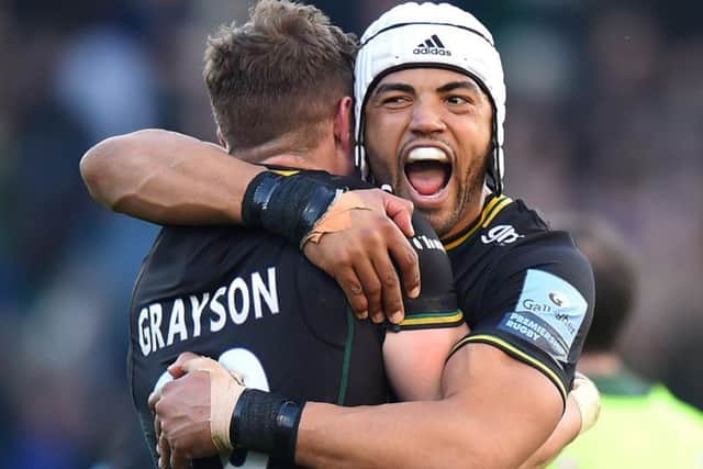 Luther Burrell will make his final appearance at Franklin's Gardens on Saturday