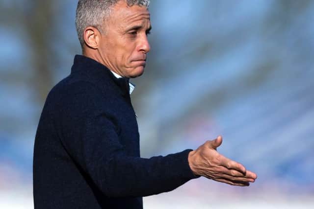 Cobblers boss Keith Curle