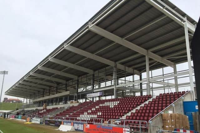 The East Stand, pictured in 2018
