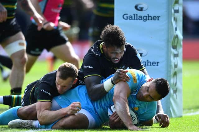 Ben Te'o bagged Worcester's only try of the game