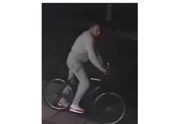 A CCTV still of the man police want to speak to