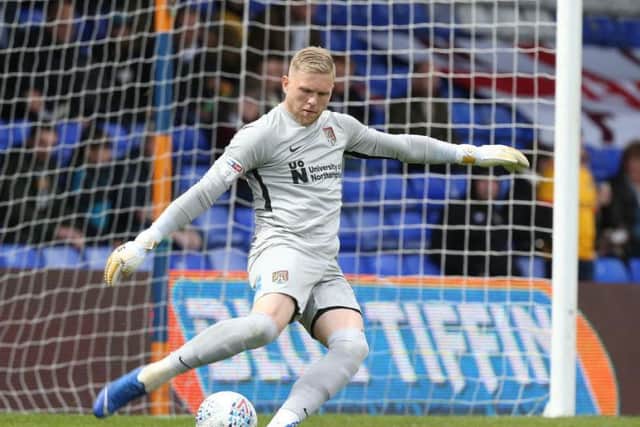 Let down by his defence when they reacted slowly to his superb stop from Branger-Engone's free-kick, allowing Lang to tap in. Early goal was too powerful and too precise for his despairing dive. Didn't have much else to do... 7
