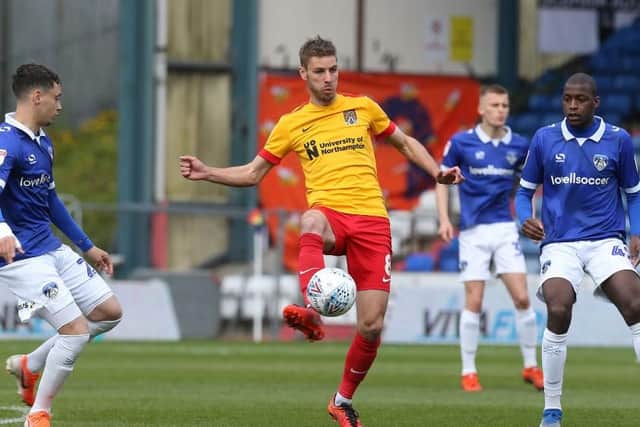 The architect of Town's fourth as he forced a mistake out of Oldham and put it on a plate for Williams to find the bottom corner. Played in an advanced role at times as he helped Cobblers dominate midfield for the majority... 7