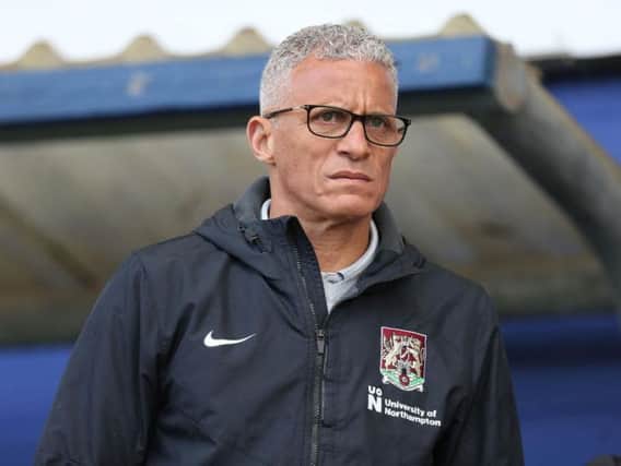 Keith Curle will sit down with all of his players on Monday. Picture: Pete Norton