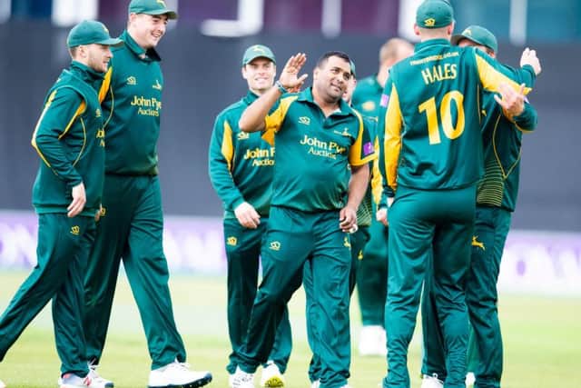 Samit Patel was all smiles for Notts