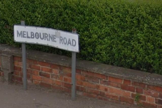 An 81-year-old woman was pushed to the floor and robbed in Melbourne Road, Northampton.