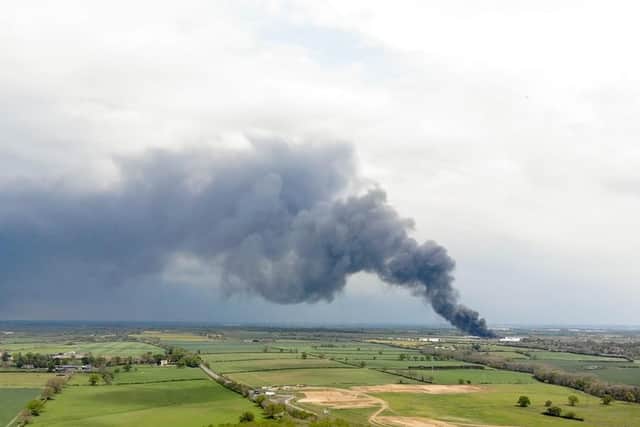 Sywell fire (submitted picture)
