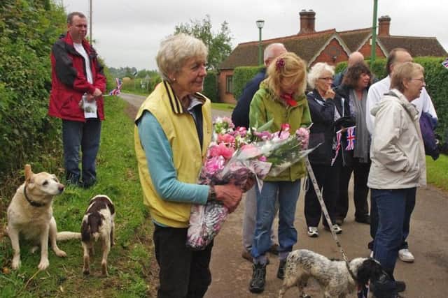 Mrs Tice raised millions of pounds fo charity as trustee of the Bernard Sunley Charitable Trust.