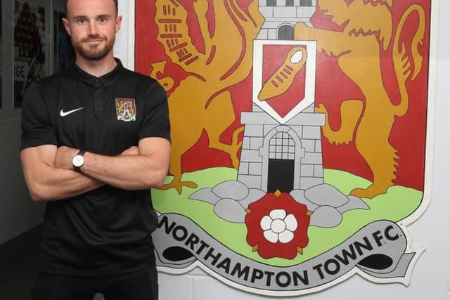 Matty Warburton has signed a two-year contract at the Cobblers (Picture: Pete Norton)