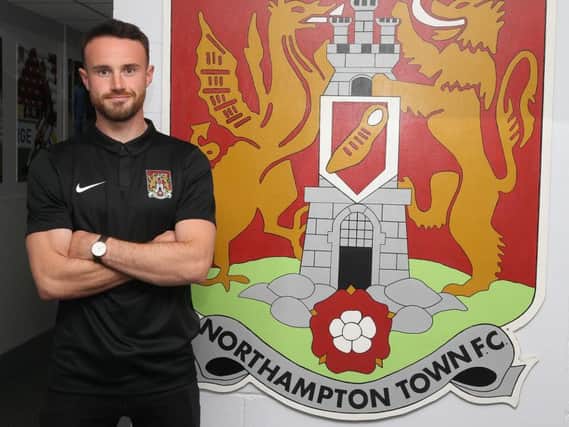 Matty Warburton has signed a two-year contract at the Cobblers (Picture: Pete Norton)