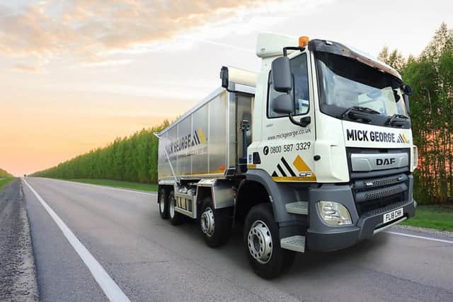 Mick George has been awarded a 3.1m contract to work on the M1 smart motorway.