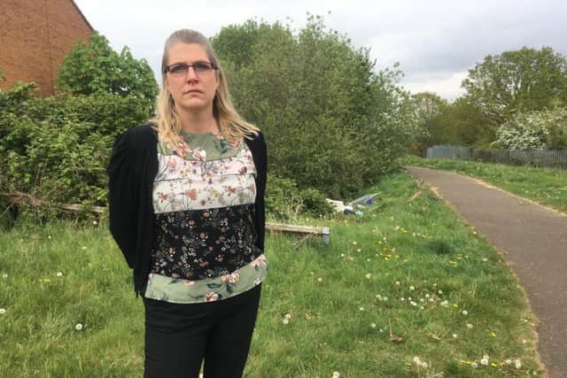 Claire Bridges says her estate is going to rack and ruin because of the lack of maintenance.