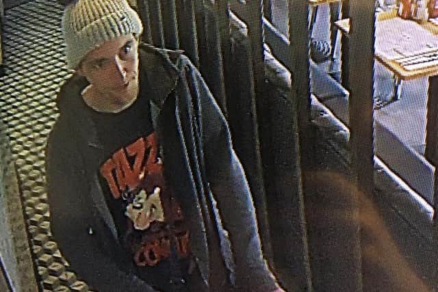 On one of the occasions, he wore a distinct Tasmanian Devil T-shirt.