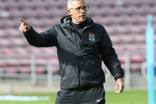Cobblers boss Keith Curle