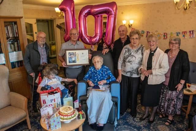 Connie's two sons flew overseas to be with their mum on her special day. Other relatives, including nieces and nephews, joined in the fun, too. Pictures by Louise Smith.