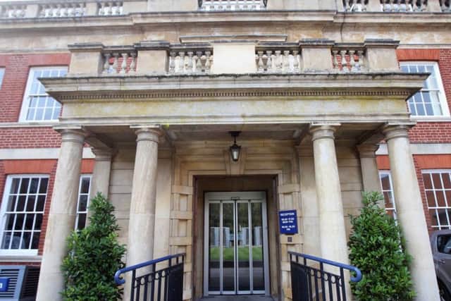 Northamptonshire Police's Wootton Hall HQ.
