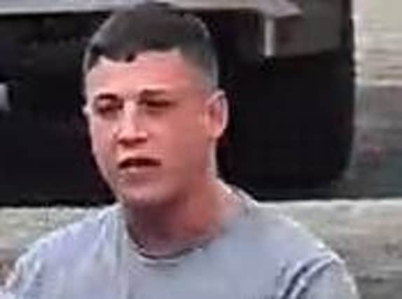 Police want to trace this man in relation to an assault in Northampton town centre.