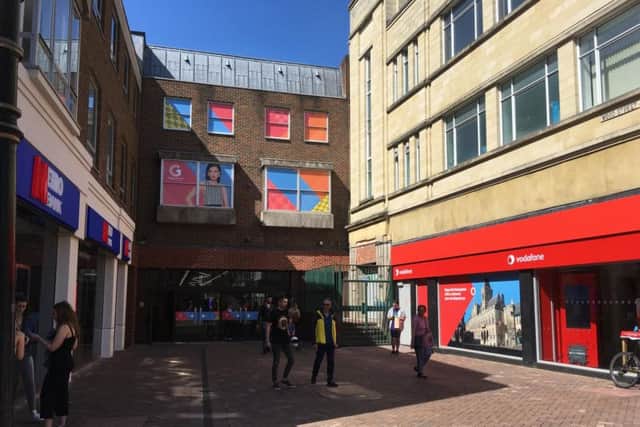 The masterplan proposes knocking through part of the Grosvenor Centre to 'reinstate' Wood Street.