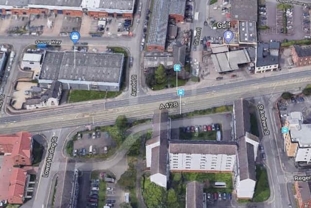 The burglary happened in Grafton Street