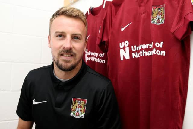 New Cobblers signing Chris Lines (Picture: Pete Norton)