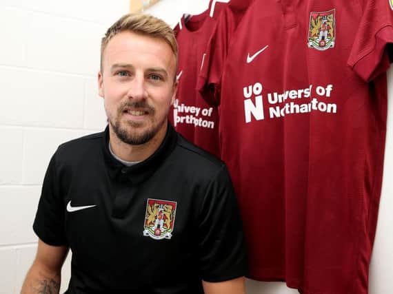 New Cobblers signing Chris Lines (Picture: Pete Norton)