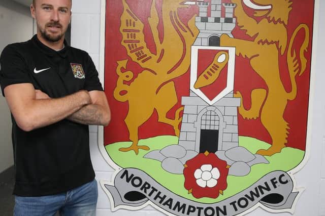 Chris Lines has signed a two-year contract at the Cobblers (Picture: Pete Norton)