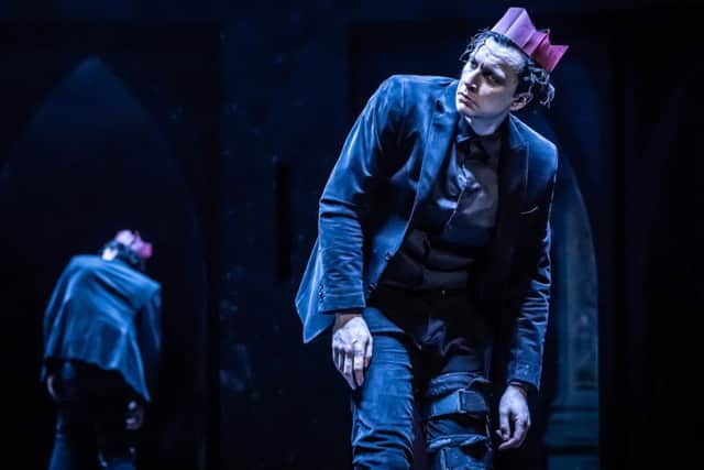 Tom Mothersdale as Richard III. Picture: Marc Brenner