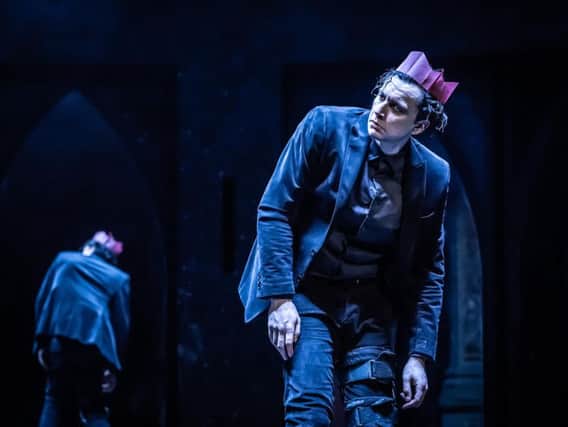 Tom Mothersdale as Richard III. Picture: Marc Brenner