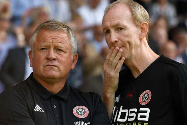Chris Wilder and Alan Knill