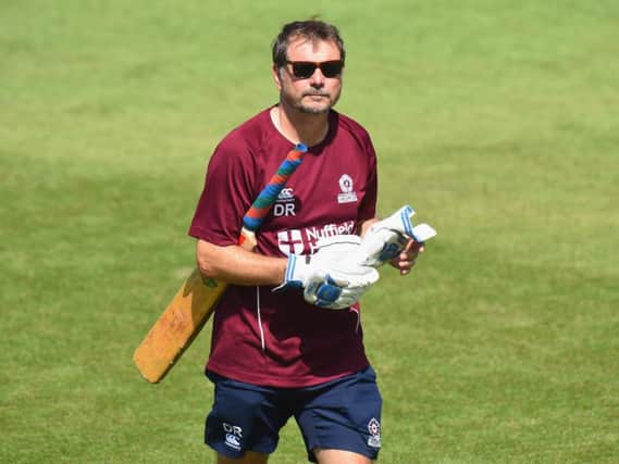 Northants head coach David Ripley saw his side suffer defeat at Old Trafford