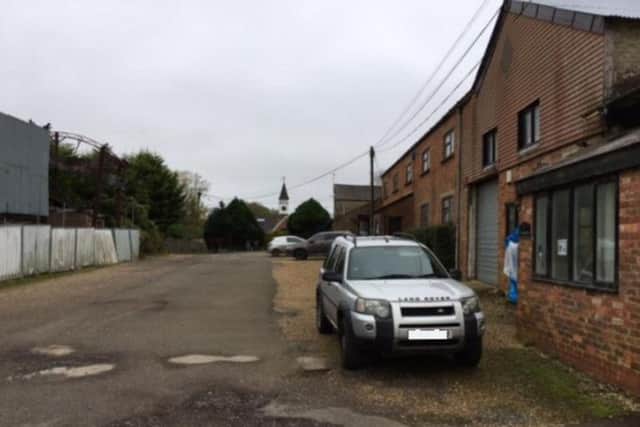 The business units will be demolished to make way for new homes