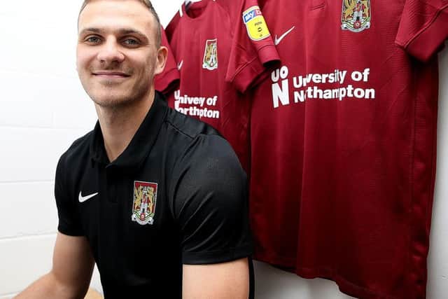 New Cobblers signing Harry Smith (Picture: Pete Norton)
